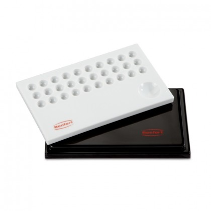 Renfert STAIN MIX Mixing Tray - Black Cover 10650100 